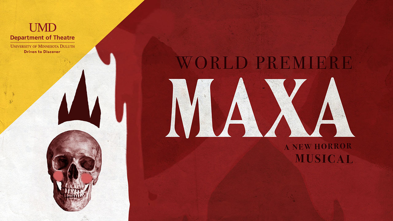 image of skull and phrase MAXA