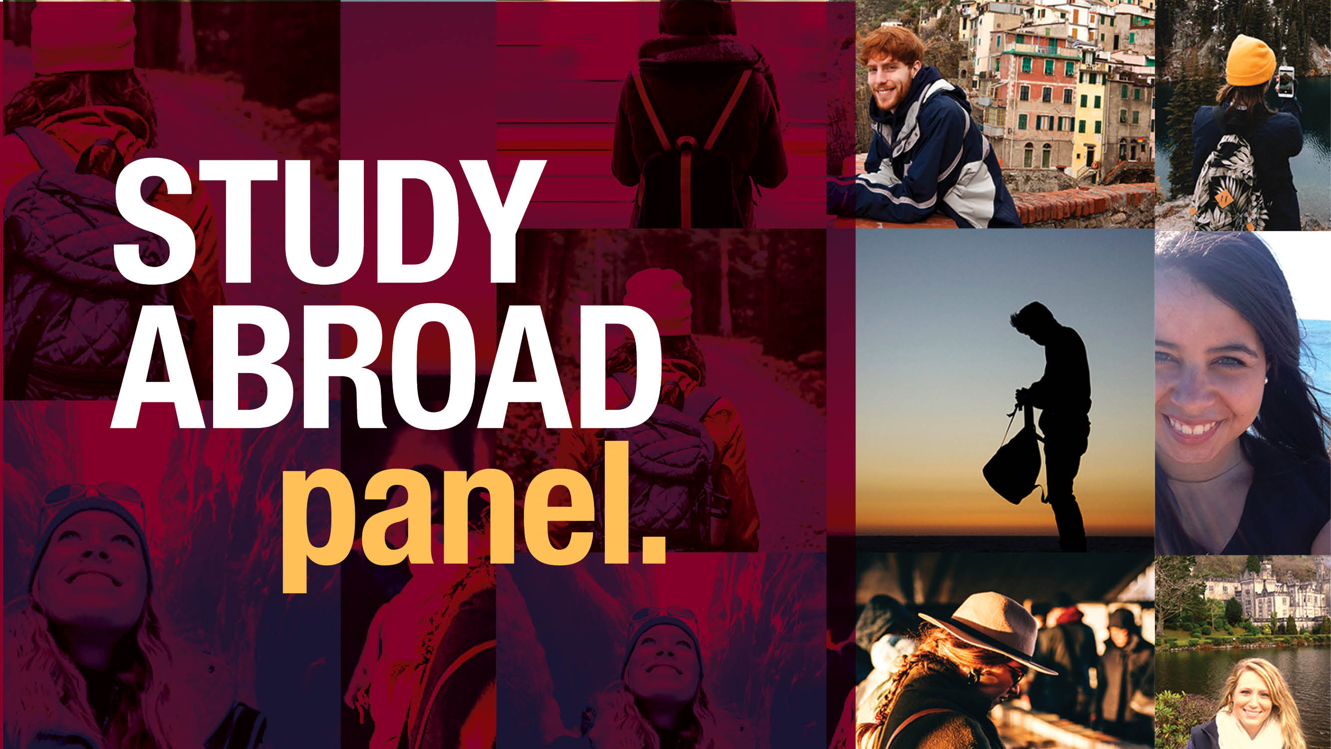 Study abroad panel poster