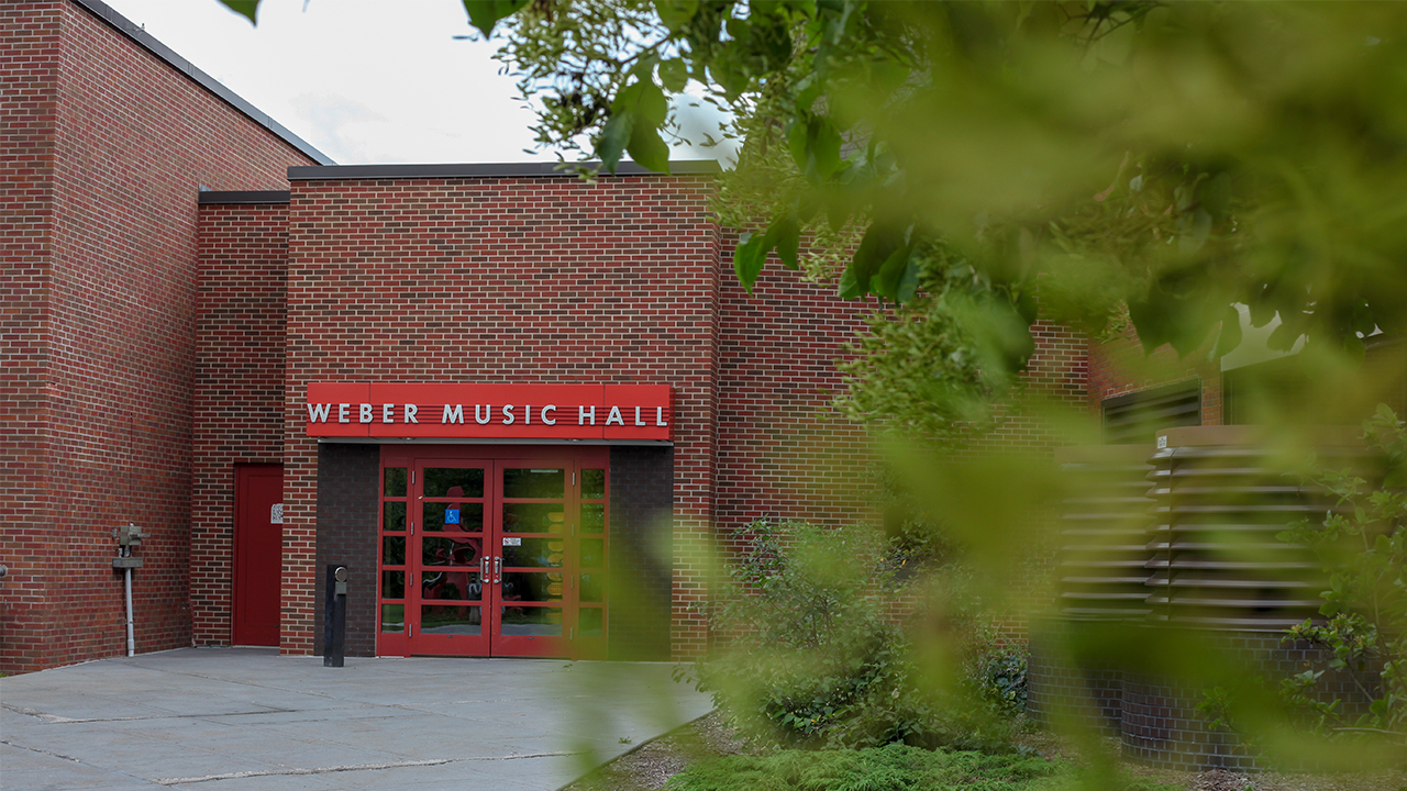 weber Music Hall sign