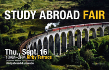 Study Abroad Fair train image